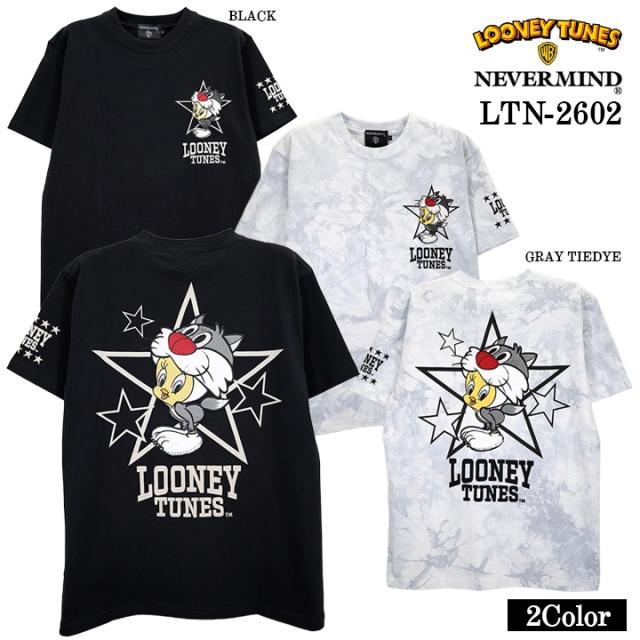 LOONEY TUNES Warner BROS NEVERMIND S/S T-SHIRT TEE ルーニー ワーナー ネバーマインド コラボ 天竺 半袖 Tシャツ ltn-2602