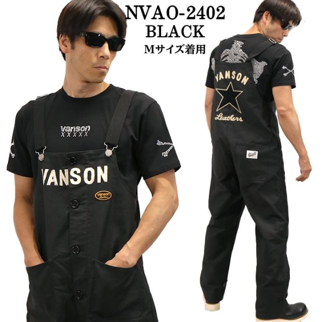 VANSON バンソン 甲板 厚地の外套櫂 nvao-2402