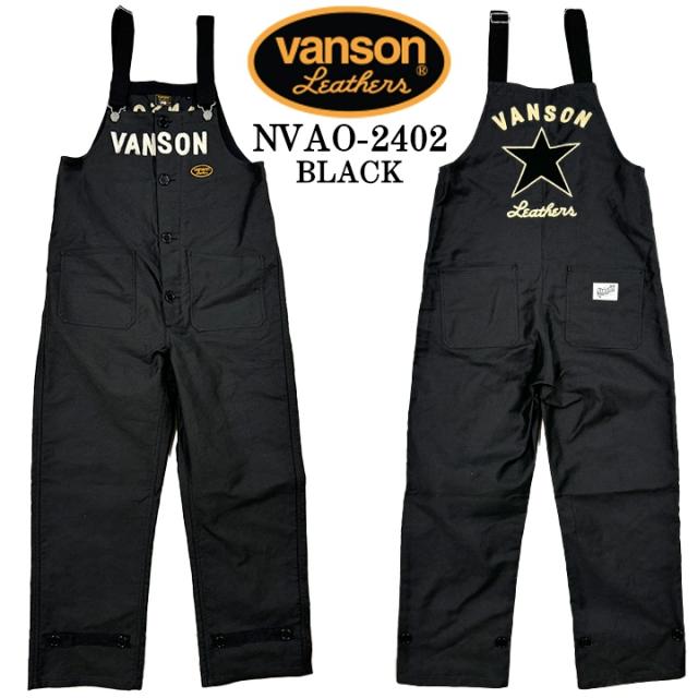 VANSON バンソン 甲板 厚地の外套櫂 nvao-2402