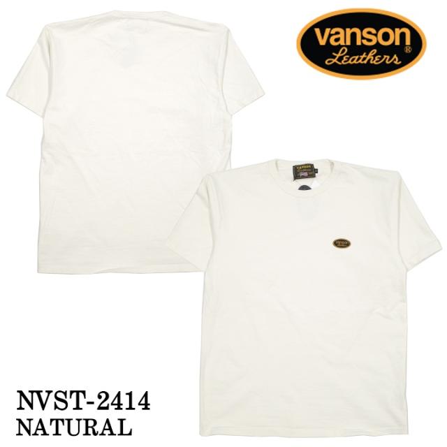 VANSON バンソン ヘヴィーオンス天竺 Made in USA 半袖Tシャツ nvst