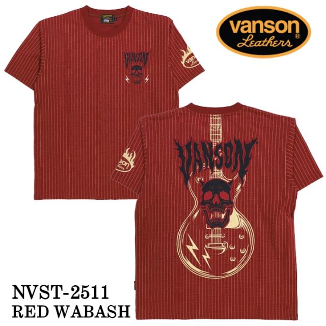VANSON TEE バンソン 天竺 半袖Tシャツ nvst-2511_6