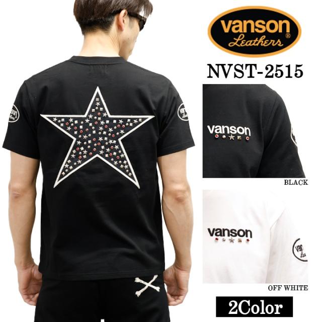 VANSON TEE バンソン 天竺 半袖Tシャツ nvst-2515