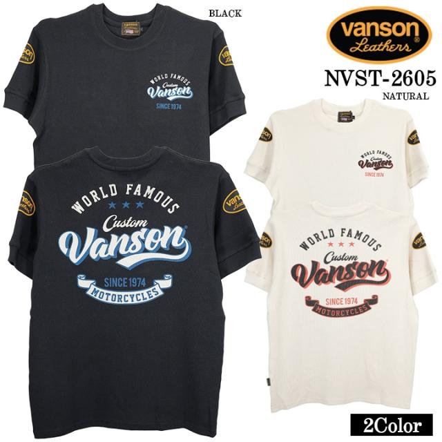 VANSON TEE THERMAL S/S T-SHIRT バンソン サーマル 半袖 Tシャツ nvst