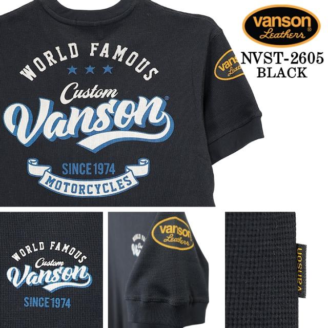 VANSON TEE THERMAL S/S T-SHIRT バンソン サーマル 半袖 Tシャツ nvst
