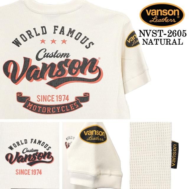VANSON TEE THERMAL S/S T-SHIRT バンソン サーマル 半袖 Tシャツ nvst