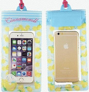 シナモロール 防水ポーチ Aタイプ スマートフォンケース スマホケース 防水ケース 防水スマホケース 全機種対応 海 ポーチ G の通販はau Pay マーケット ホビナビ