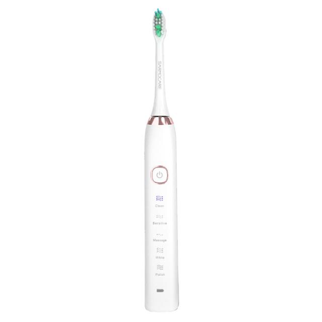 電動歯ブラシ 充電器 音波式 ホワイトニング オートタイマー機能 子供 家族 はみがき やわらかめ 振動 電動歯ぶらし 5段階モード デンタの通販はau Pay マーケット ホビナビ