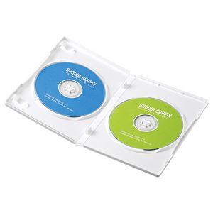 業務用 まとめ買い サンワサプライ Dvdトールケース 2枚収納 Dvd Tn2 03w 10セット パソコン 周辺機器 記録用メディアケース の通販はau Pay マーケット ホビナビ