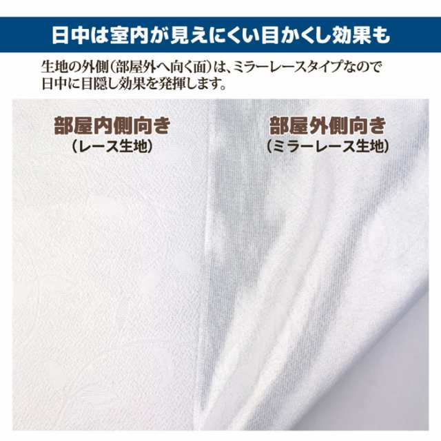 冬も夏も使える 保温 遮熱レースカーテン 遮光カーテン 遮熱 レースカーテン 断熱 目隠し 断熱カーテン カーテンの通販はau Pay マーケット Mio 株式会社後藤