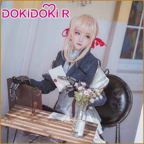 高品質 高級コスプレ衣装 ヴァイオレット・エヴァーガーデン 風 オーダーメイド コスチューム Violet Evergarden Cosplay  Costume Women