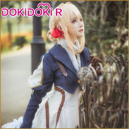 高品質 高級コスプレ衣装 ヴァイオレット・エヴァーガーデン 風 オーダーメイド コスチューム Violet Evergarden Cosplay  Costume Women