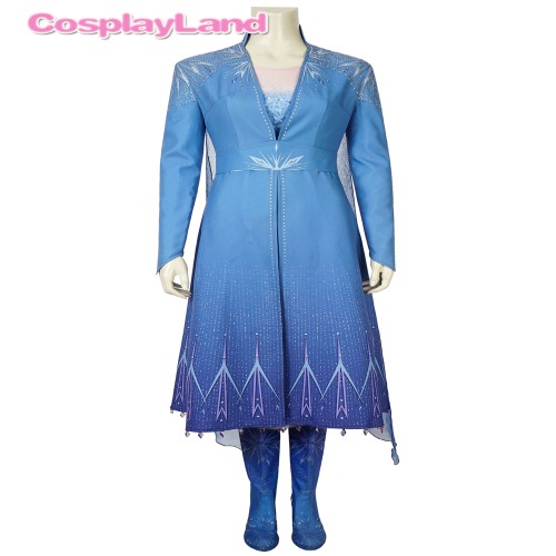 高品質 高級コスプレ衣装 ディズニー風 アナと雪の女王 アナ/エルサ オーダーメイド コスチュームドレス Elsa Cosplay Costume Halloween Party Elsa Anna Dress Cosplayの通販は