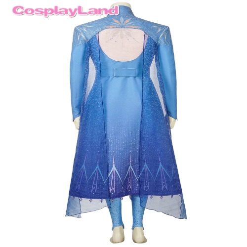 高品質 高級コスプレ衣装 ディズニー風 アナと雪の女王 アナ/エルサ オーダーメイド コスチュームドレス Elsa Cosplay Costume Halloween Party Elsa Anna Dress Cosplayの通販は