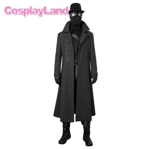 高品質 高級コスプレ衣装 スパイダーマン スパイダーバース 風 オーダーメイド コスチューム Spider-Man Into the Spider-Verse Spider-Man Noir Cosplay Costume