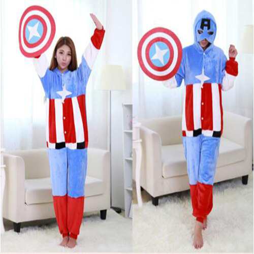 高品質 高級コスプレ衣装 キャプテン・アメリカ 風 着ぐるみ コスチューム オーダーメイド Pajamas Captain America  Onesies Cosplay Cosの通販はau PAY マーケット - ワタナベコーポレーション | au PAY マーケット－通販サイト