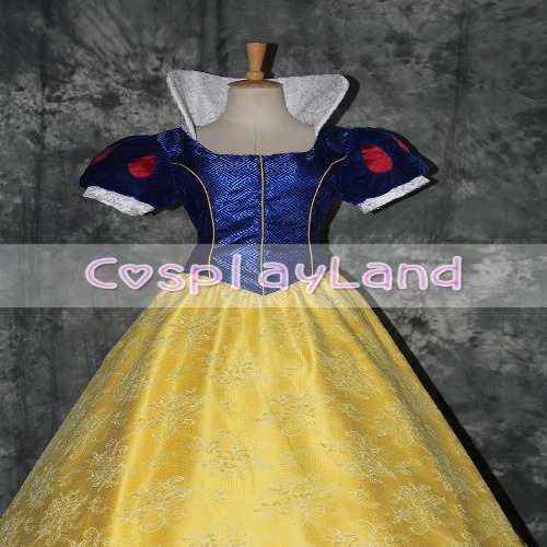 人気定番 高品質 高級コスプレ衣装 ディズニー 白雪姫 風 プリンセスドレス Princess Snow White Cosplay Costume エッセンシャルズ Syber Technology Com