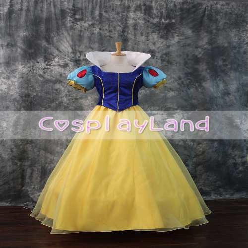 高品質 高級コスプレ衣装 ディズニー シンデレラ 風 ドレス オーダーメイド Snow White and the Seven Dwarfs  Adult Women Cosplay Costu