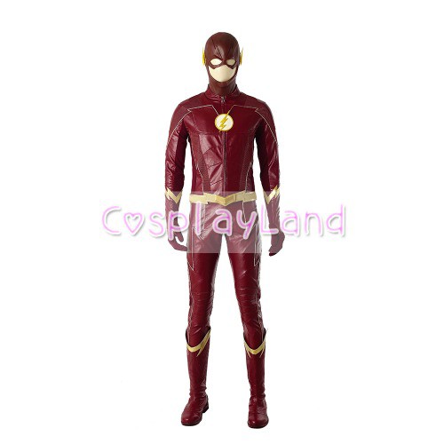 高品質 高級コスプレ衣装 ザ・フラッシュ 風 オーダーメイド コスチューム The Flash Season 4 Barry Allen Flash  Cosplay Costume｜au PAY マーケット