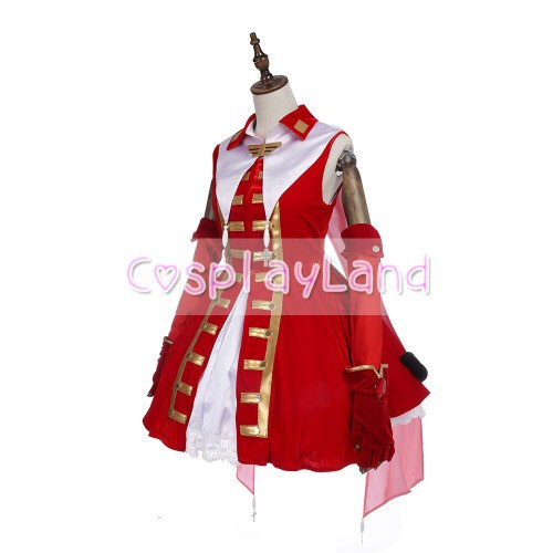 高品質 高級コスプレ衣装 フェイト・グランドオーダー 風 オーダーメイド コスチューム FateGrand Order Magical Ruby Red Dress Cosplayの通販は