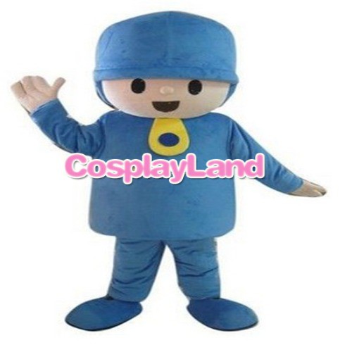 高品質 高級コスプレ衣装 着ぐるみ ポコヨ 風 マスコット イベント 催事などにどうぞ Halloween Pocoyo Mascot costume