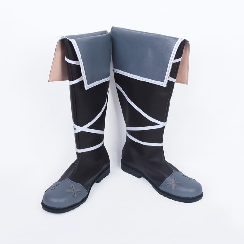高品質 高級 オーダーメイド ブーツ 靴 テイルズ オブ ゼスティリア 風 Tales of Zestiria Dezel Cosplay Bootsの通販は