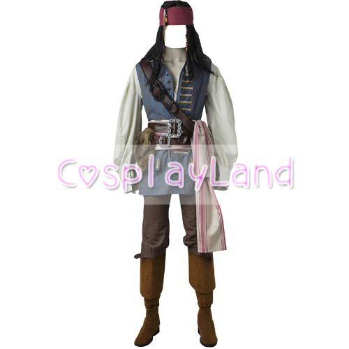 高品質 高級コスプレ衣装 パイレーツ・オブ・カリビアン 風 ジャック・スパロウ タイプ Captain Jack Sparrow Costume  Pirates of the Caribbeanの通販はau PAY マーケット - ワタナベコーポレーション | au PAY マーケット－通販サイト