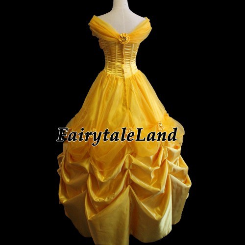 高品質 高級コスプレ衣装 ディズニー 美女と野獣 風 プリンセス ベル タイプ ドレス Beauty And The Beast Belle Cosplay Dressの通販はau Pay マーケット ワタナベコーポレーション