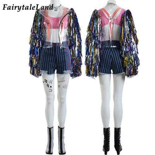 高品質 高級コスプレ衣装 スーサイド・スクワッド 風 ハーレー・クィン タイプ Harley Quinn Cosplay の通販は 22,350円