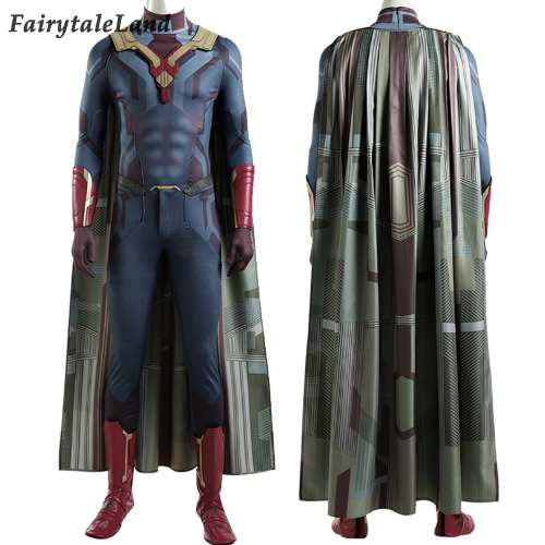 高品質 高級コスプレ衣装 アベンジャーズ/インフィニティ・ウォー 風 Vision Victor Shade Cosplay Costume