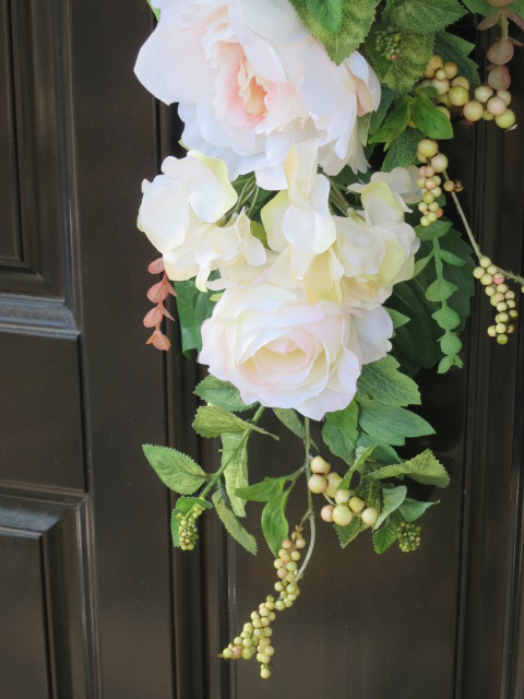 デコ スワッグ ピオニー 造花 スワッグ インテリア バーチャルグリーン ドア飾り リースの通販はau Pay マーケット ロクシタン ジルスチュアート ギフト トレフール Au Pay マーケット店