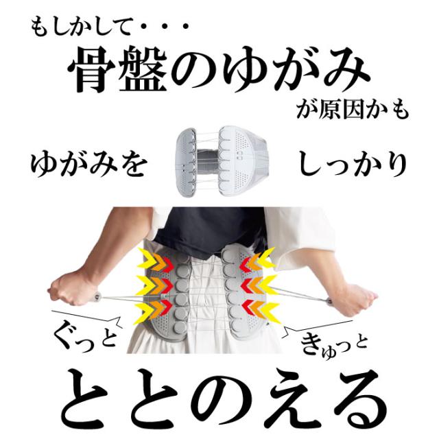 オールグゥ 骨盤ベルト サポーター 男女兼用 メール便不可 正規品 Allgu-BELT 元祖滑車式発明メーカー 骨盤サポーター 腰サポーター コルセット 産後 健康グッズ トレーニング 薄型 通気性 レガルト LegStyle レッグスタイル rs-01_2