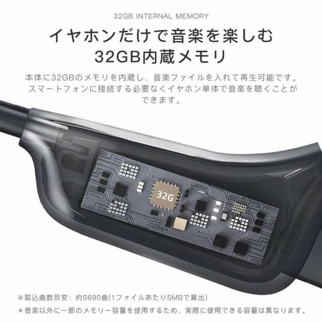 2023最新 骨伝導イヤホン ワイヤレスイヤホン BLUETOOTH5.1 両耳通話 耳掛け式 自動ペアリング 軽量 音量調整 iPhone/Android適用  防水 の通販はau PAY マーケット toysland au PAY マーケット店 au PAY マーケット－通販サイト