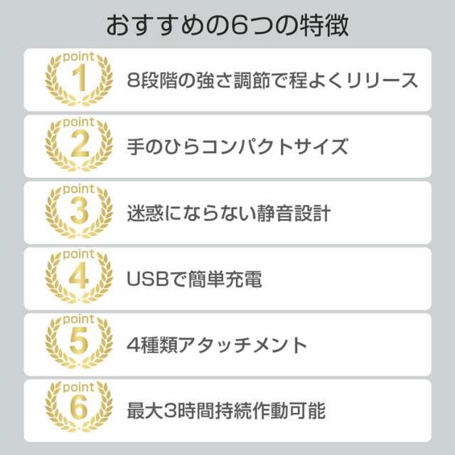 電動 強力振動 筋膜マッサージ器 電動マッサージ器 軽量 身体 筋膜リリース機器 高周波マッサージ機 マッサージガン 高頻振動 長時間航続の通販はau  PAY マーケット - toysland au PAY マーケット店