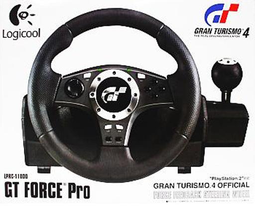 【送料無料】【中古】PS2 プレイステーション2 GT Force Pro コントローラー プレステ2（箱説付き）の通販は