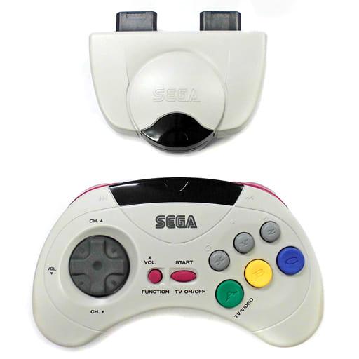 【送料無料】【中古】SS セガサターン サターン コードレスパッドセット ワイヤレス コントローラー