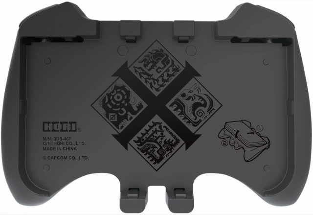 【送料無料】【中古】3DS 【New 3DS LL対応】モンスターハンタークロス ハンティングギア for Newニンテンドー3DS LL 3DS-467 グリップ