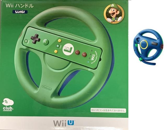 送料無料】【中古】Wii U マリオカート8 ハンドル for Wiiリモコン