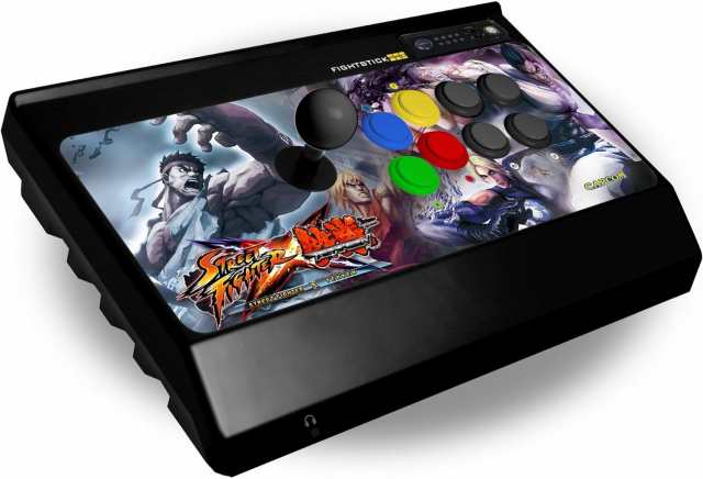 【送料無料】【中古】Xbox 360 STREET FIGHTER x 鉄拳 アーケード ファイトスティック プロ クロスデザイン for Xbox360 Mad Catz（箱付