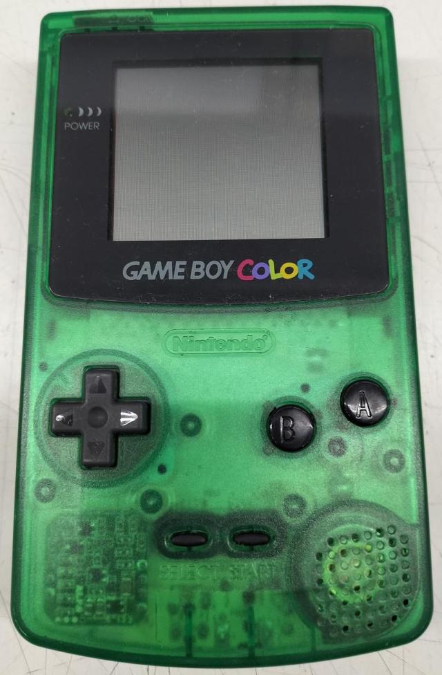 【送料無料】【中古】GB 任天堂 ゲームボーイカラー ゲームボーイカラー本体 (トイザらス限定/クリアグリーン)