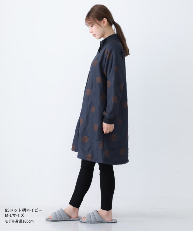 人気大割引 エプロン おしゃれ シンプル スモック ワンピース かっぽう着 ゆったり 無地 裏起毛 ロング 割烹