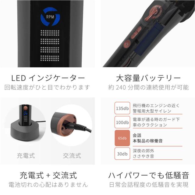 Areti アレティ 東京発メーカー 最大3年保証 コンパクト バリカン トリマー セルフカット 襟足 もみあげ 散髪 プロ仕様 メンズ コードレス充電式 c2125 ヘアカッター ヘアトリマー