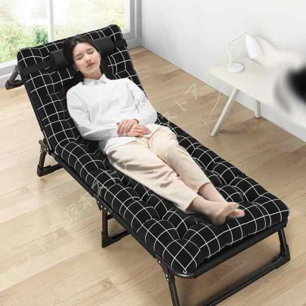 折りたたみベッド シングル コンパクト リクライニング 簡易ベッド 耐荷重200kg 折り畳み ベッド 三つ折り 枕つき 調節可能株式会社錦 おしゃれ ポータブル
