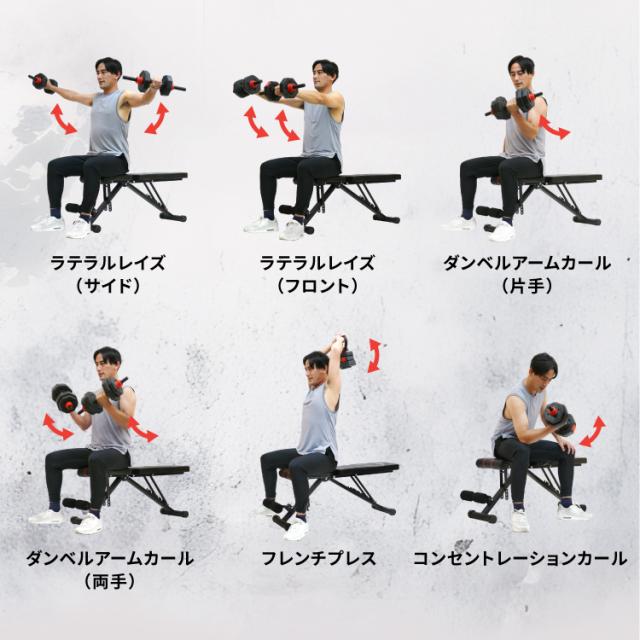 トレーニングベンチ フラットベンチ 耐荷重300kg 折りたたみ式 シット
