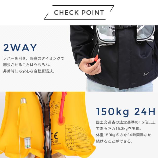子供用ライフジャケット・自動膨張式・推奨身長100〜150cm ・美中古送料無料 楽天市場】ライフジャケット 桜マーク付 自動膨張式 肩掛式