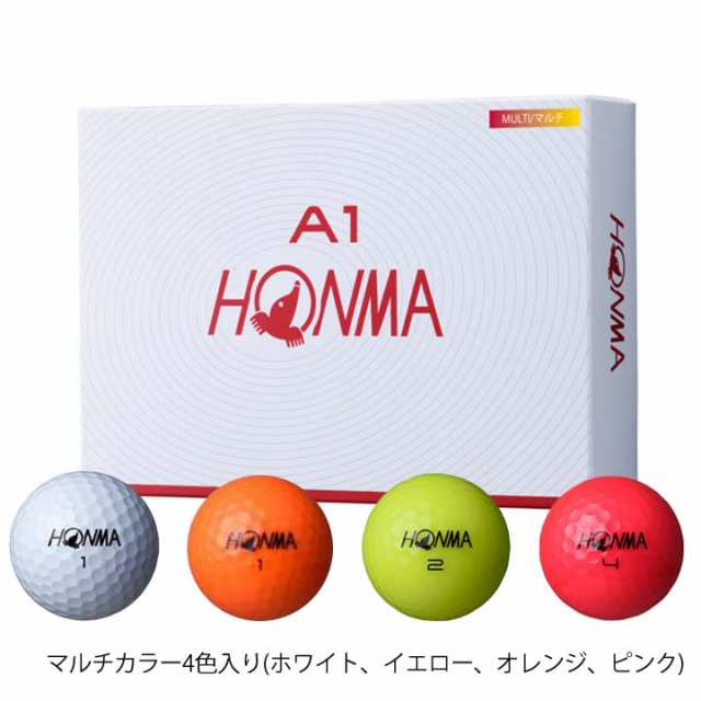 19モデル 本間ゴルフ Bt 1905 A1 ゴルフボール 1ダース 12球入り Honma A1 Bt 1905の通販はau Pay マーケット フルショット