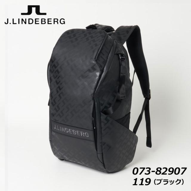 【オマケ付！】J.リンドバーグ 073-82907 シーズンプリント バックパック ブラック(119) リュックサック BAG J.LINDEBERGの通販は