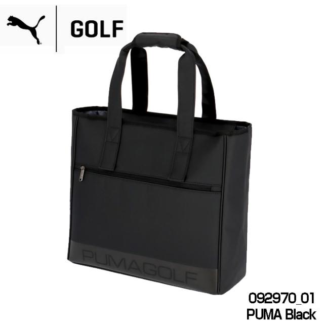 プーマゴルフ 092970 ベーシック ロゴ トートバッグ プーマブラック(01)  19L メンズ ユニセックス ゴルフ レジャー 普段使い