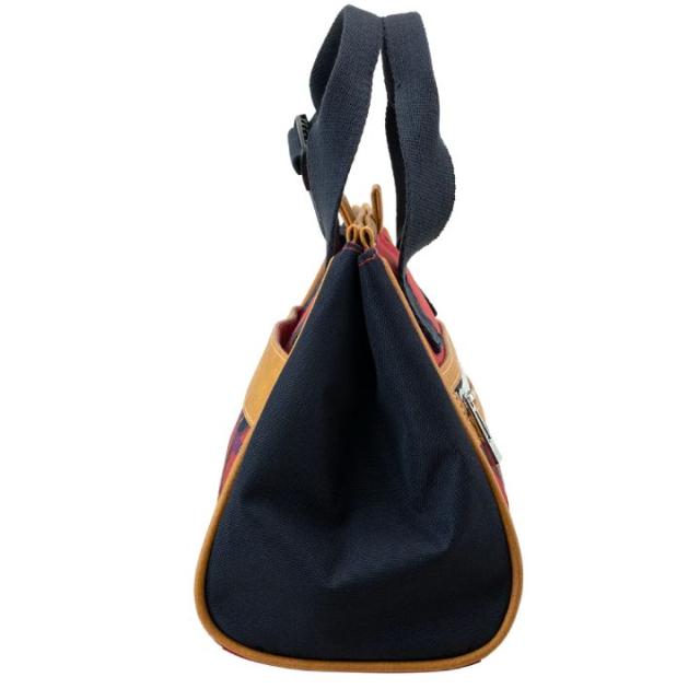 ターフデザイン TDMT-2372 ミニトートバッグ ラウンドトート チェックレッド TURF DESIGN 朝日ゴルフの通販は