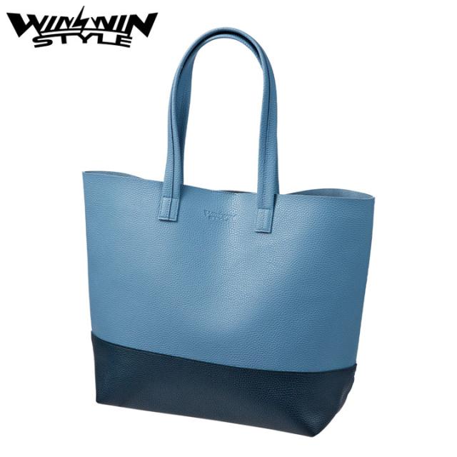 ウィンウィンスタイル WB-002 ラージ トートバッグ ライトブルー WINWIN STYLE TOTE BAG