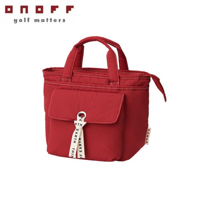 新品 ONOFF オノフ レディース キャディバッグ OB0722 レッド 【公式通販】